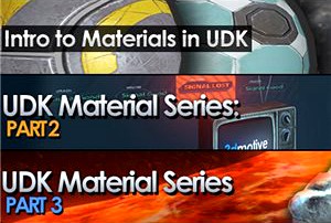 UDK Material Series - Vol 1-3