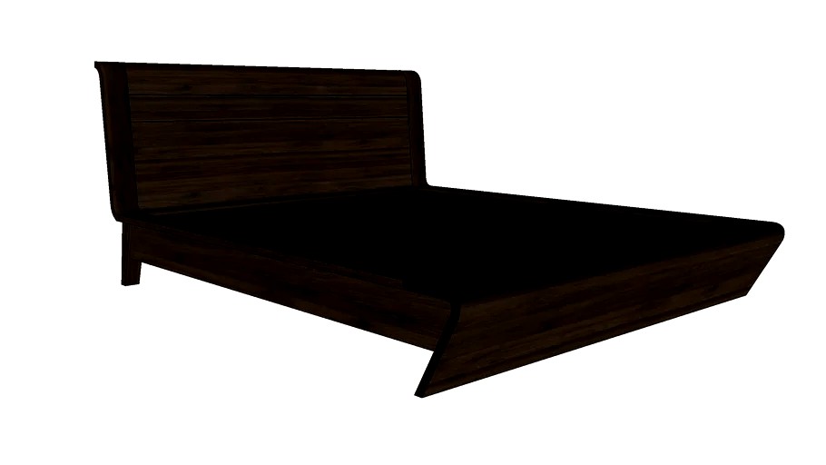 Wooden bed