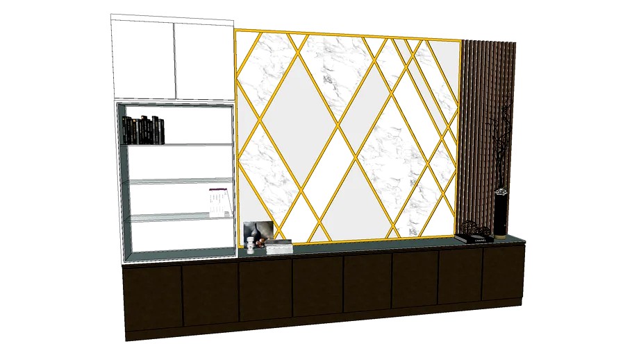 Office Backdrop Cabinet