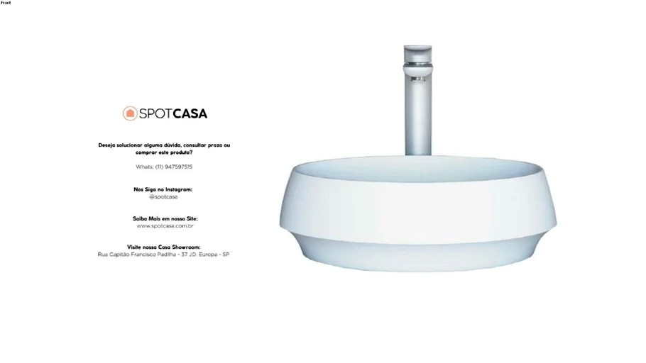 Cuba de Apoio em Duramatt Lazúli Sabbia