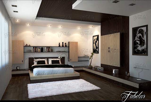 Bedroom 52 3D Model