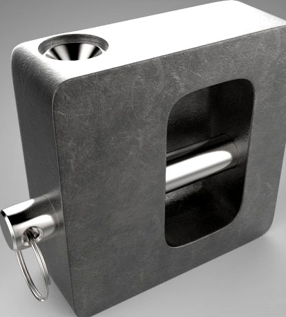 Padlock 3D Model