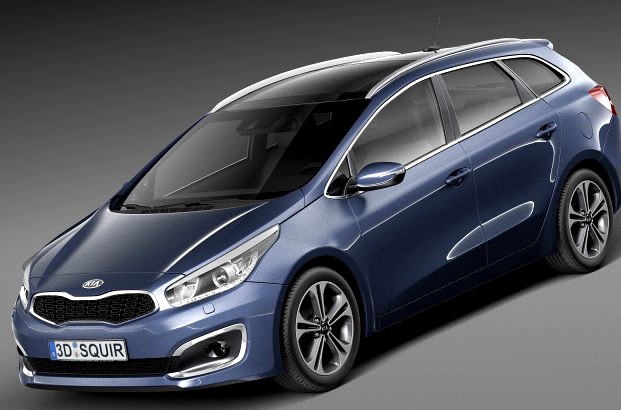 Kia Ceed SW 2016 3D Model