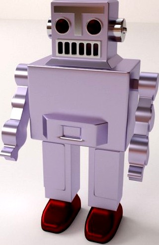Classic Robot 3D Model