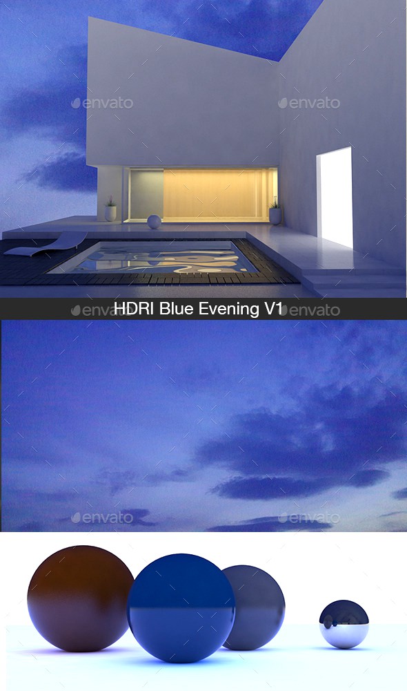 Blue Evening V1