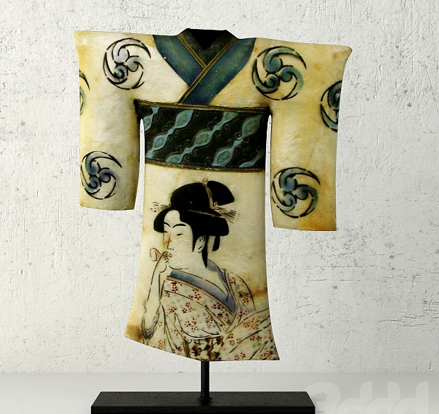 Painted Shell Kimono