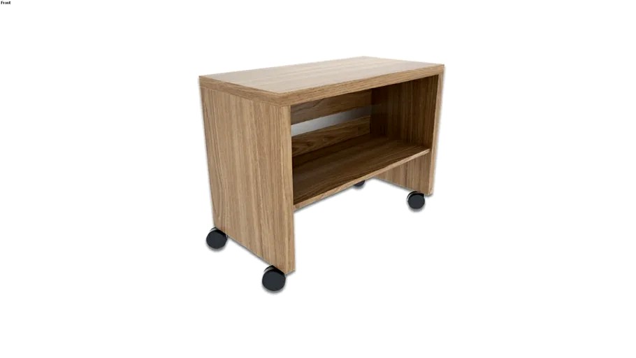 Mesa Complementar Móvel com Prateleira