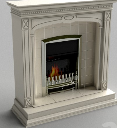 Подставка декоративная под камин Верди А1