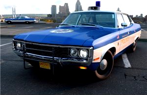 AMC Matador Police 1972 - 3D Model for Cinema 4D (c4d) &amp; Other Software