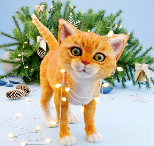 Модель на конкурс. "Mission сomplete" или любитель гирлянд