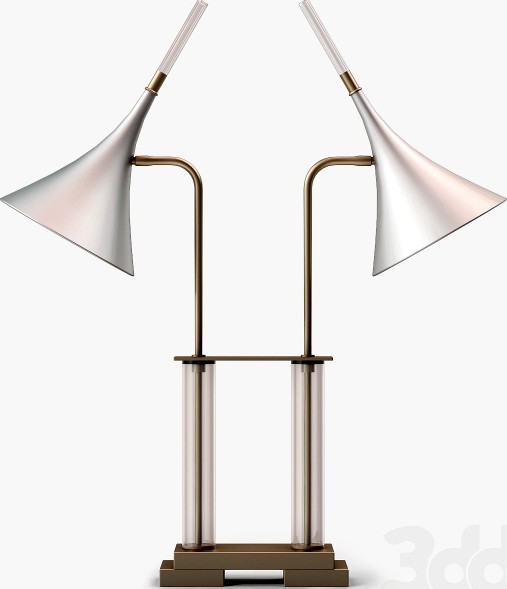 Harris Kratz Lucite Desk Lamp