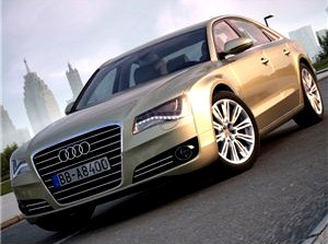 Audi A8 2010 - 3D Model for Cinema 4D (c4d) &amp; Other Software
