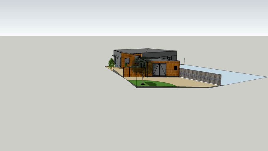 Transbuild Gatehouse Blackbutt Cladding