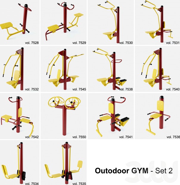 Outdoor Gym Set 2