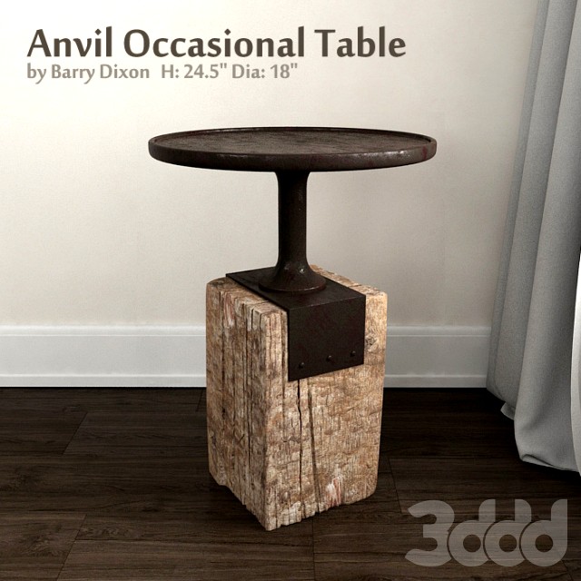 Anvil Occasional Table by Barry Dixon