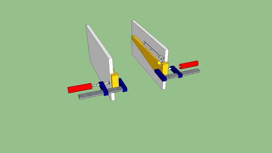 PARA COLOCAR CORREDERAS CAJONES. 3d model