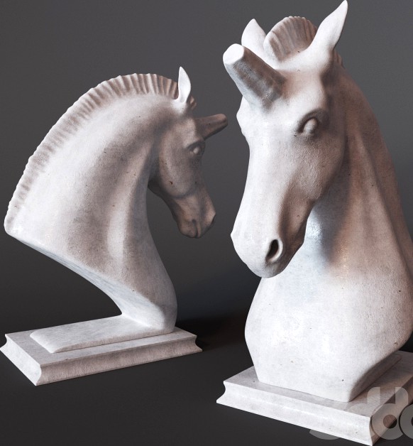 Unicorn sculpture