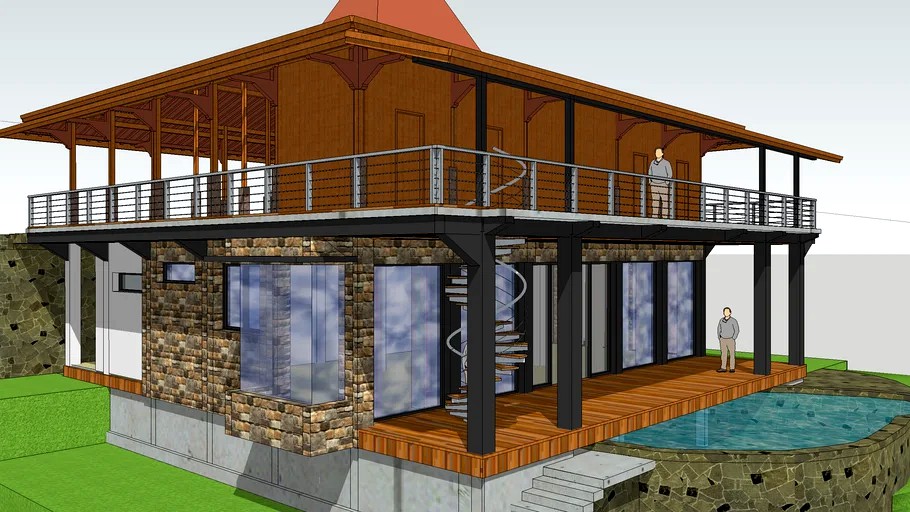 Villa Joglo 6 #rumahSKETCH