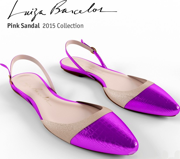 Luiza Barcelos - Pink Sandal