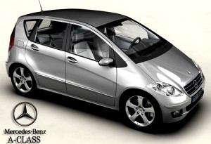 Mercedes A Class 2005 - 3D Car Model