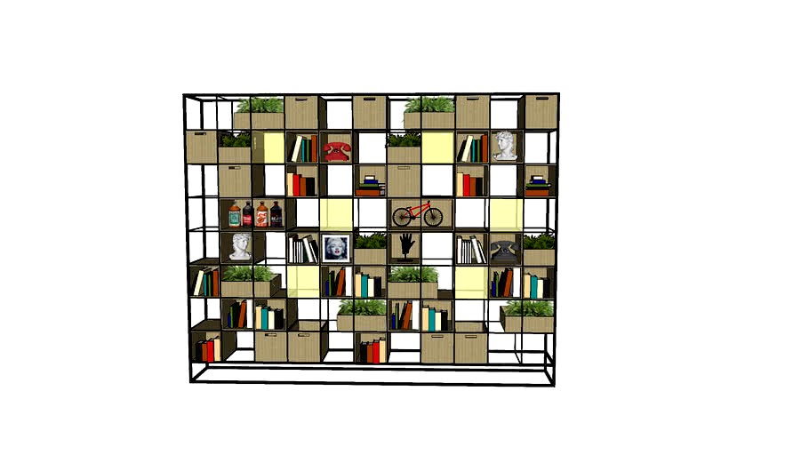 Decorative Modular Shelves