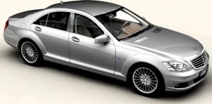 Mercedes S Class 2010 - 3D Car Model