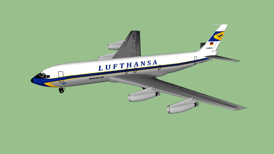 Lufthansa - Boeing 707-430 - D-ABOG - 1962