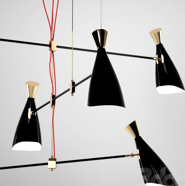 Delightful Duke suspension lamp