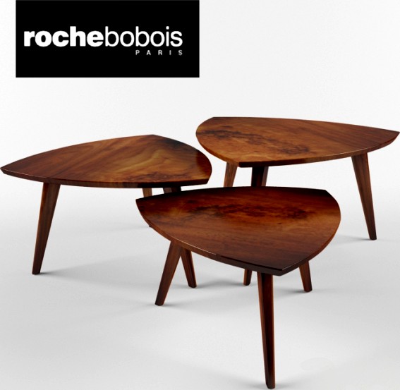 Roche Bobois Jules pedestal tables