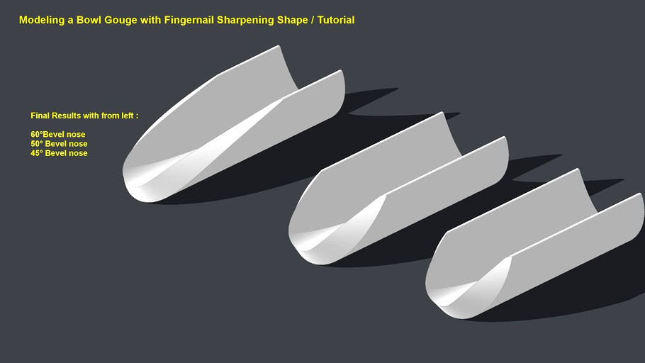 FINGERNAIL BOWL GOUGE TUTORIAL