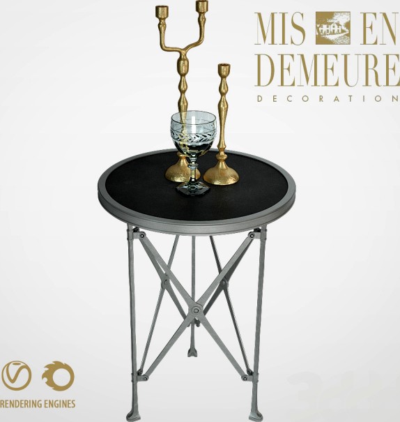 Mis En Demeure PEDESTAL TABLE