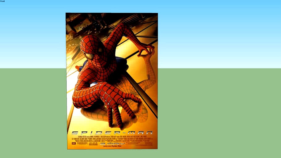 Spider-Man - Final One Sheet Movie Poster 27X40 Double Sided (unframed)