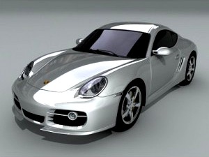Porsche Cayman S - 3D Model