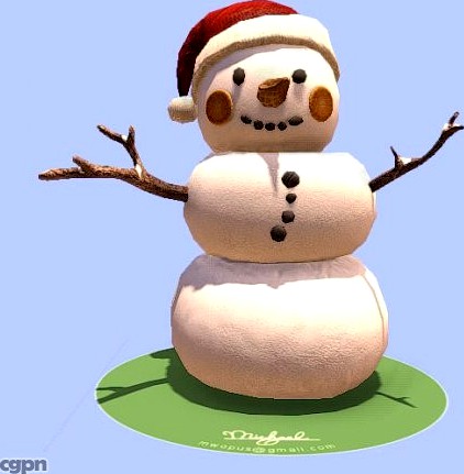 Snowma3d model