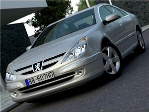 Peugeot 607 2007 - 3D Model for Cinema 4D (c4d) &amp; Other Software