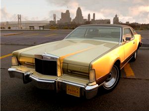 Lincoln Continental Mark IV 1974 - 3D Model for Cinema 4D (c4d) &amp; Other Software