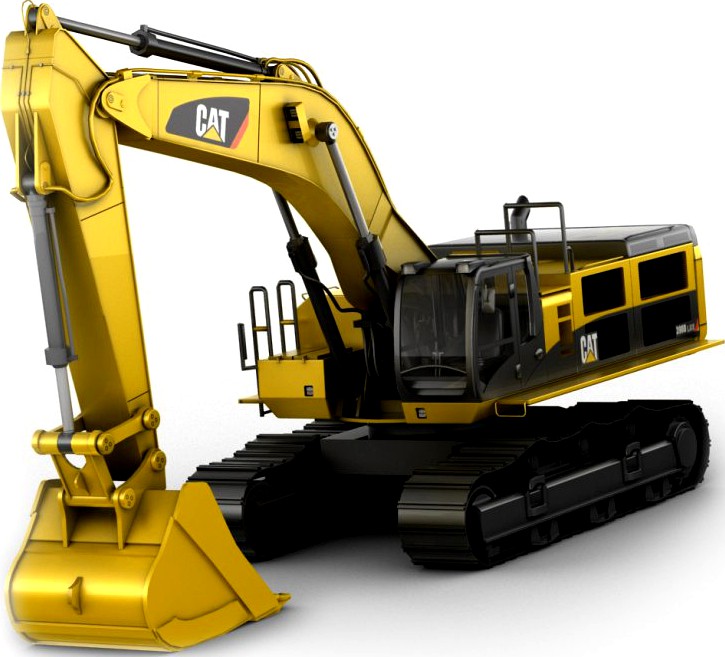 Excavator Caterpillar CAT 390D3d model