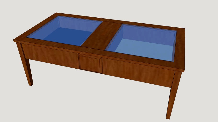 Coffee Table Split Shadowbox