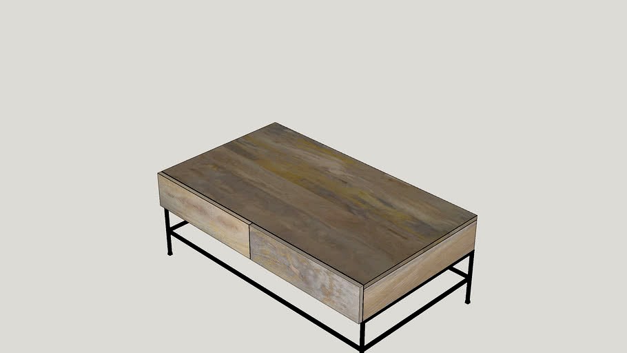 San Diego Coffee Table with Drawers