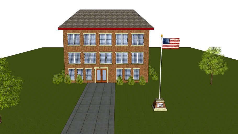 Schoolhouse Tutorial 3D Warehouse Upload
