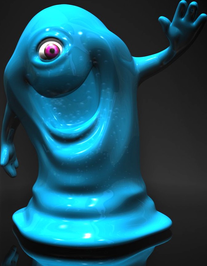 Bob from Monsters vs Aliens RIGGED3d model