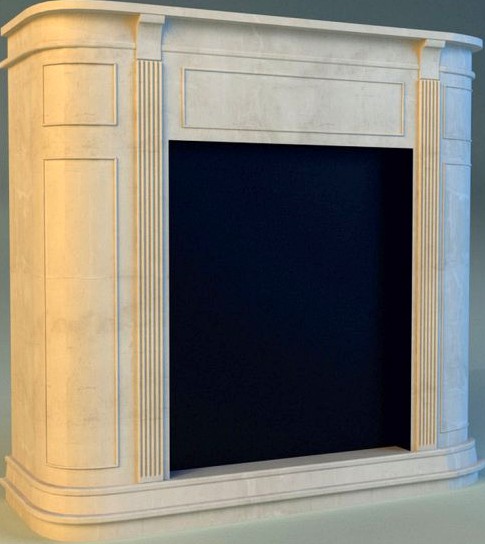 Fireplace 43d model