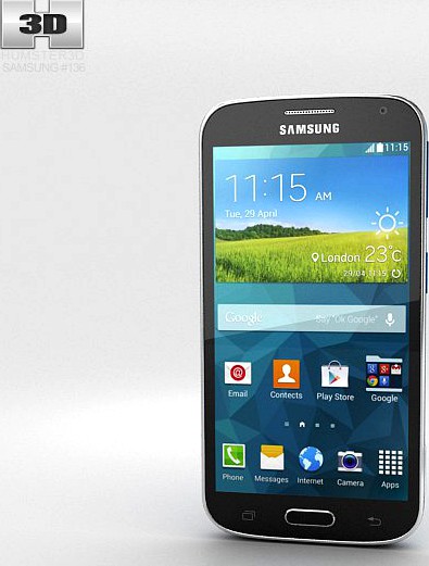 Samsung Galaxy K Zoom Blue3d model