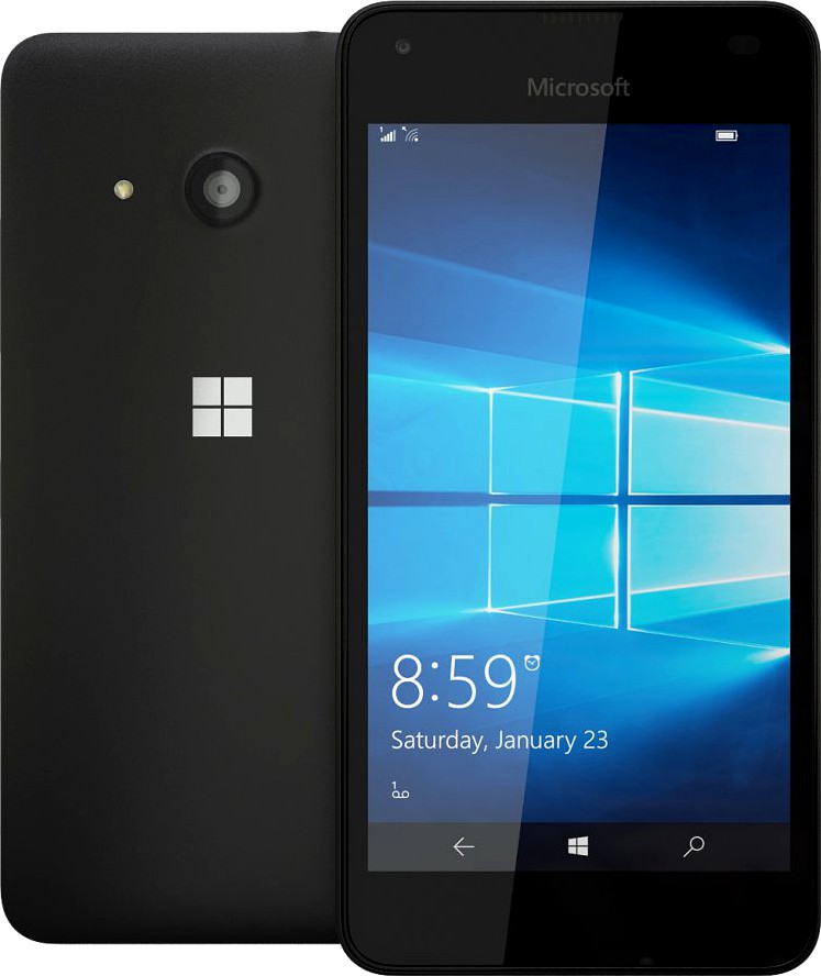 Microsoft Lumia 550 Black3d model