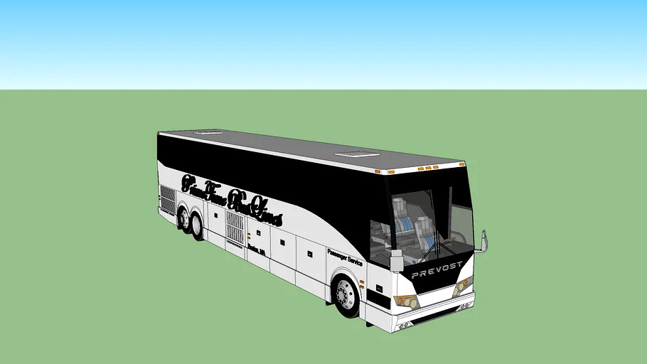 PrimeTime BusLines Prevost Passenger