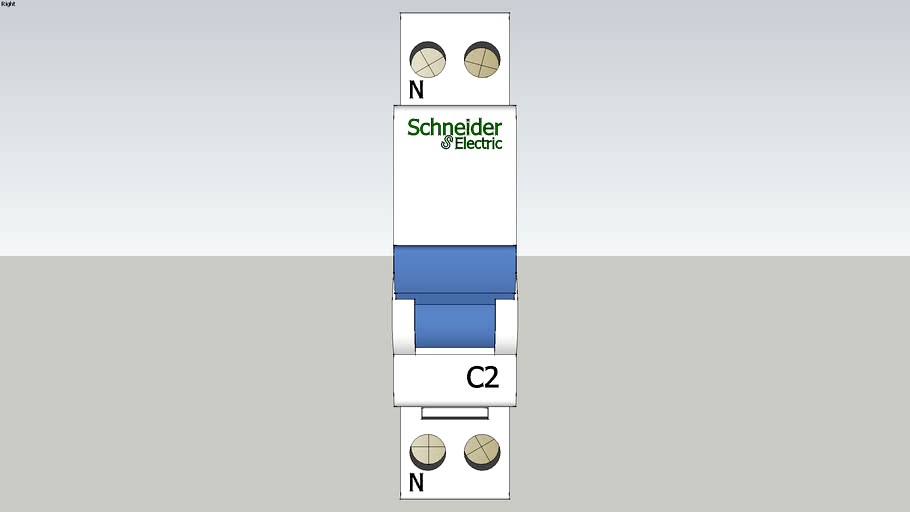 disjoncteur de 2A schneider électric