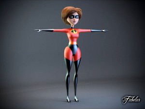 Elastigirl - 3D Model