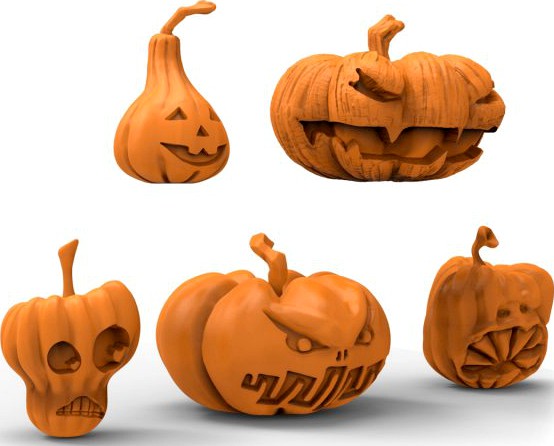 Pumpkin 3D print 3D Model