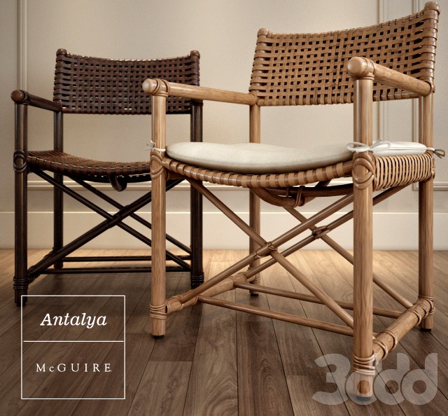 Antalya Arm Chair by McGuire