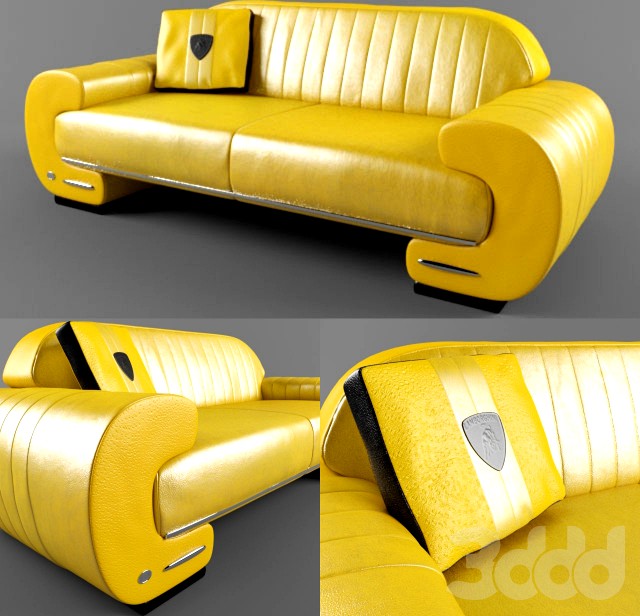 Les Mans Sofa by Tonino Lamborghini Casa